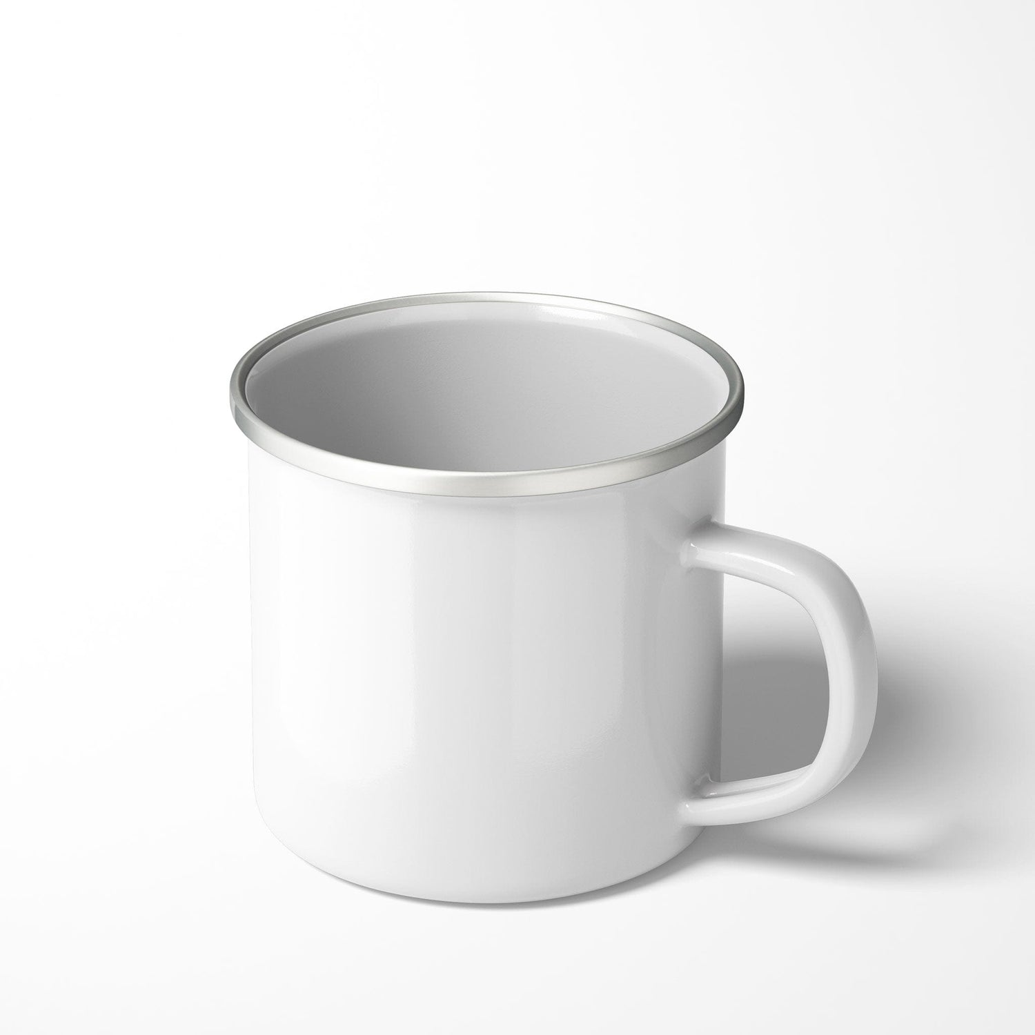 Personalisierte Emaille Tasse bedrucken | Robuster Outdoor Becher gestalten | Persoworld