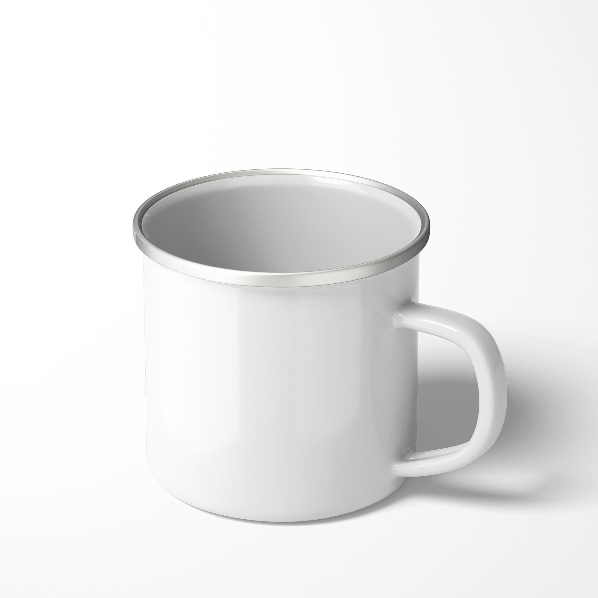 Personalisierte Emaille Tasse bedrucken | Robuster Outdoor Becher gestalten | Persoworld