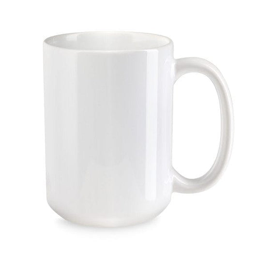 Weiße XL-Keramiktasse 15 oz – große Fototasse für Kaffee oder Tee – Persoworld